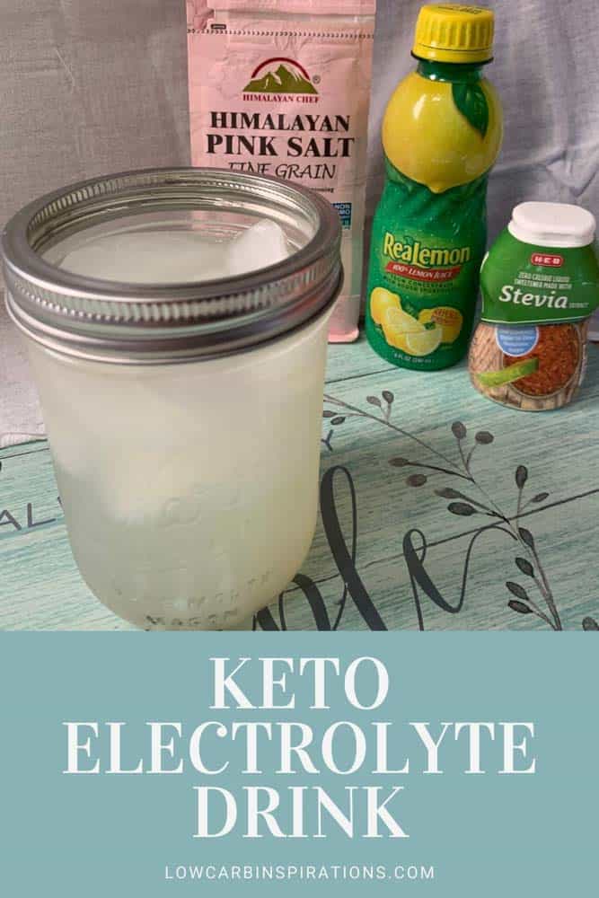 Diy Keto Electrolyte Drink Recipe Low Carb Inspirations