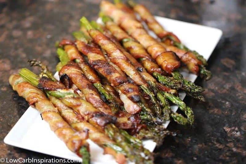 Low Carb Bacon Wrapped Asparagus Recipe