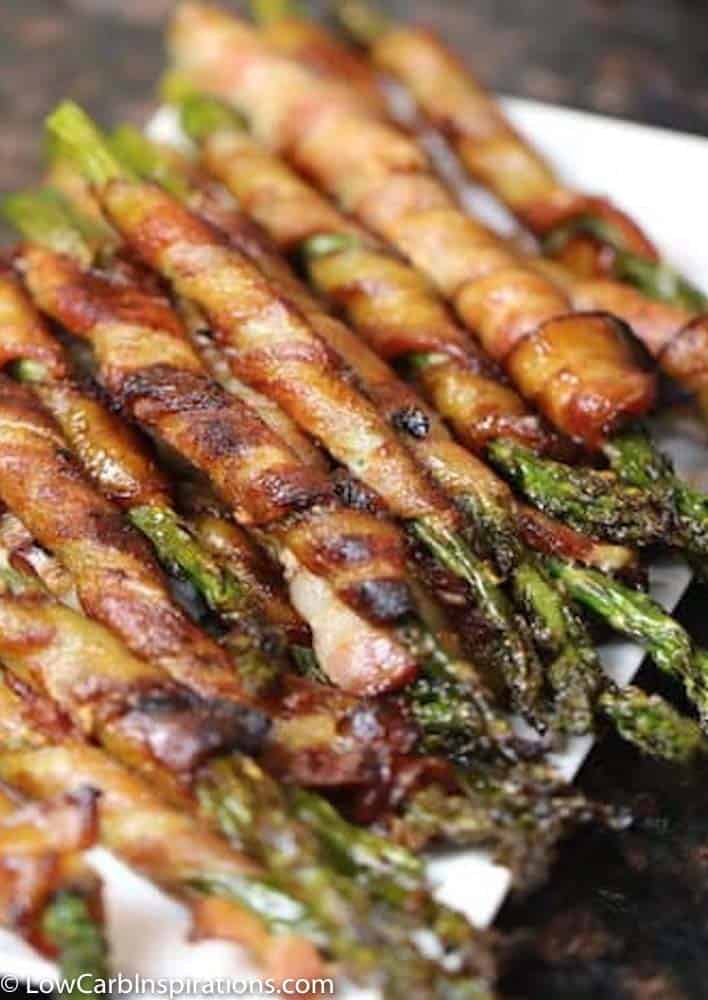 Low Carb Bacon Wrapped Asparagus Recipe