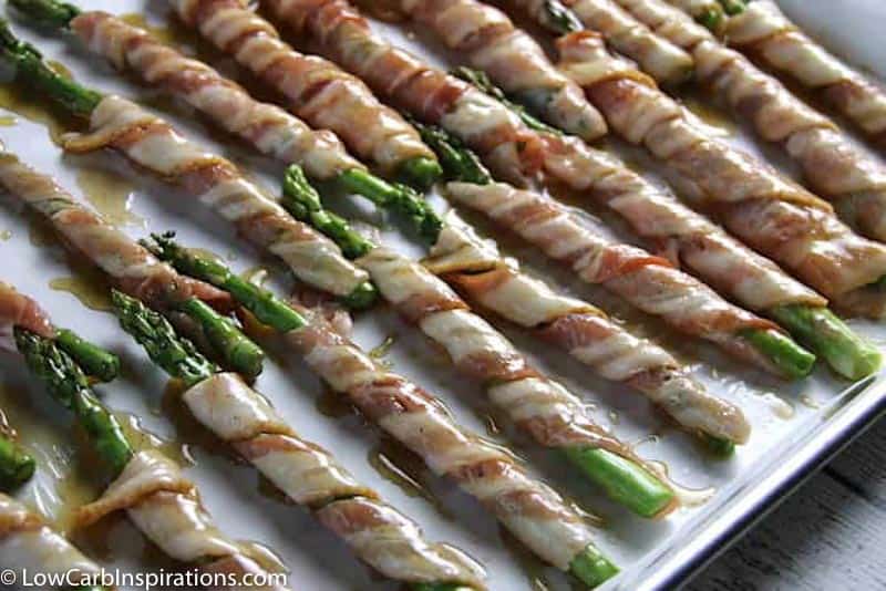 Low Carb Bacon Wrapped Asparagus Recipe