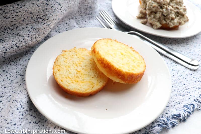 Low Carb Biscuits and Sausage Gravy Recipe