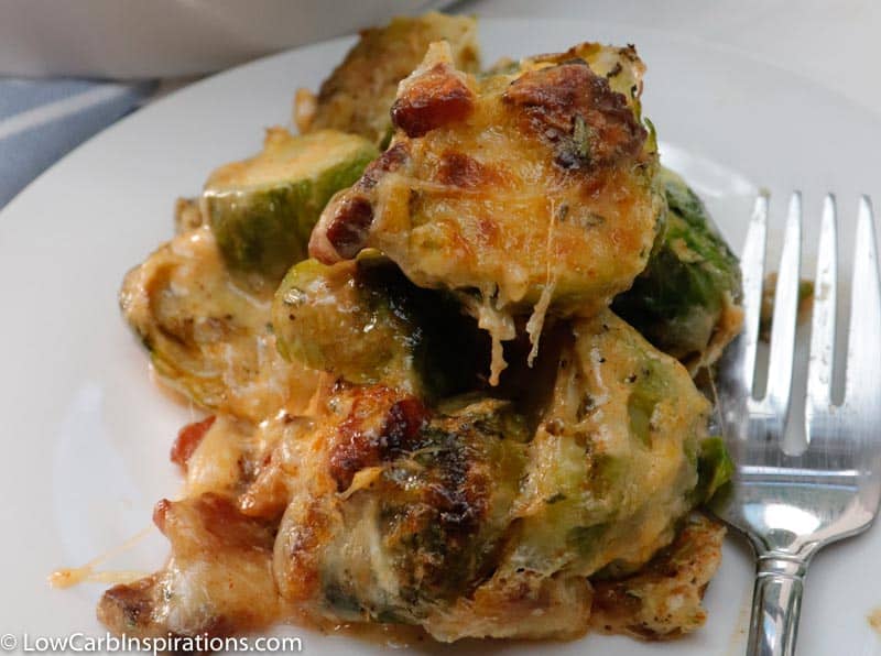 Low Carb Brussel Sprout Casserole Recipe