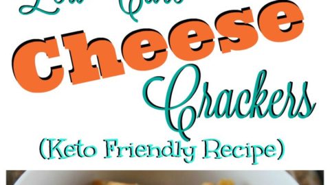 Easy Low Carb Cheese Crackers Recipe