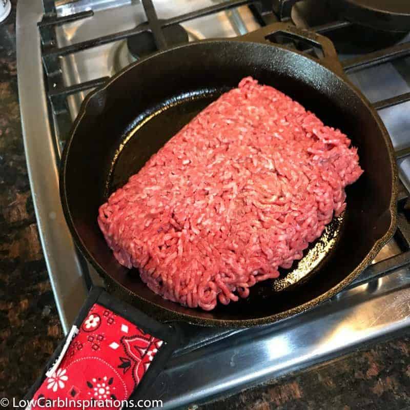 Low Carb Ground Beef Casserole Recipe