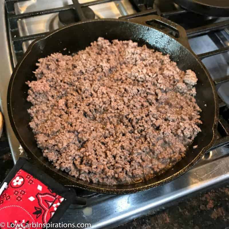 Low Carb Ground Beef Casserole Recipe