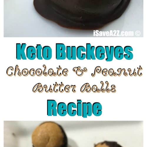 If you are looking for a good sugar free dessert idea, this low carb peanut butter and chocolate balls recipe tastes just like a Reese's peanut butter cup but better!
