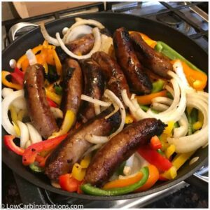 Sausage and Peppers Skillet for Game Day