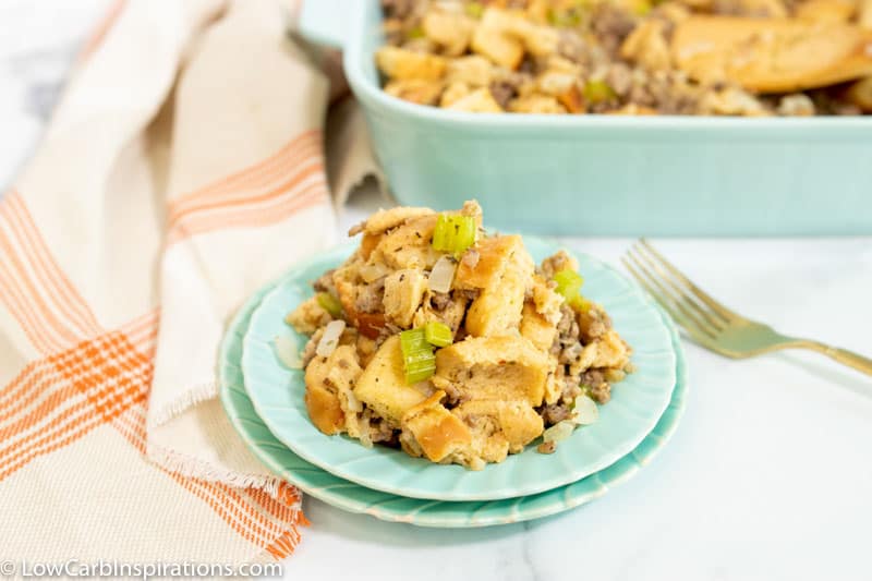 Simple Stuffing Recipe for Low Carb Diets