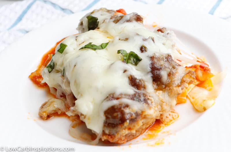 Slow Cooker Keto Meatball Casserole Recipe