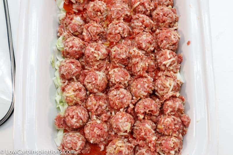 Slow Cooker Keto Meatball Casserole Recipe