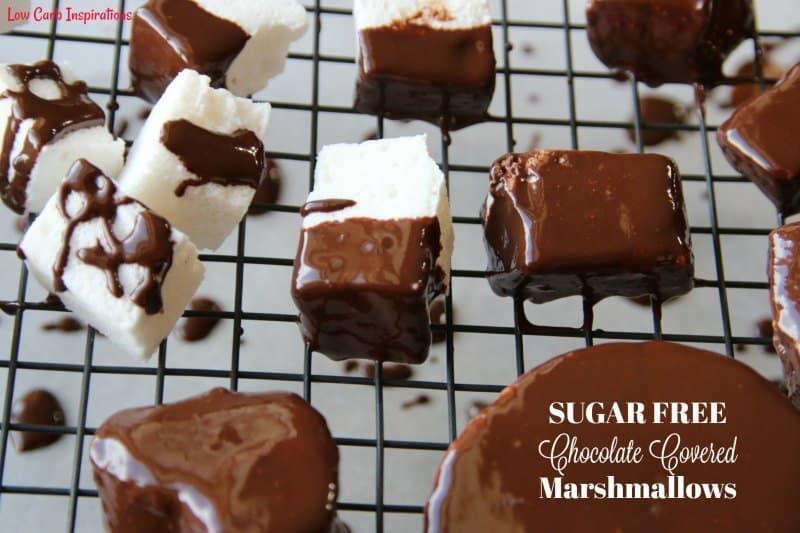 Sugar-Free Chocolate Covered Marshmallows Recipe