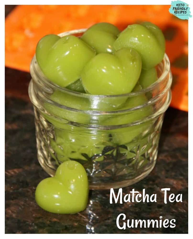 This Sugar Free Gummies Recipe is a MUST TRY! We made Matcha Tea gummies but you can make them any flavor you want. The recipe is simple too! Healthy gummie options that you can make at home.