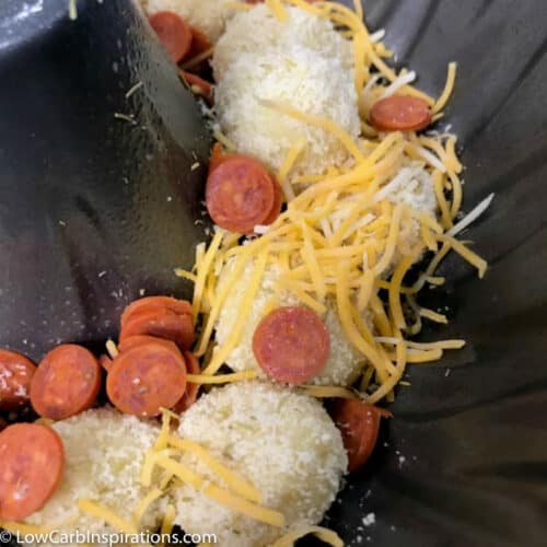 The BEST Low Carb Pull Apart Pizza Bread Recipe Low Carb Inspirations