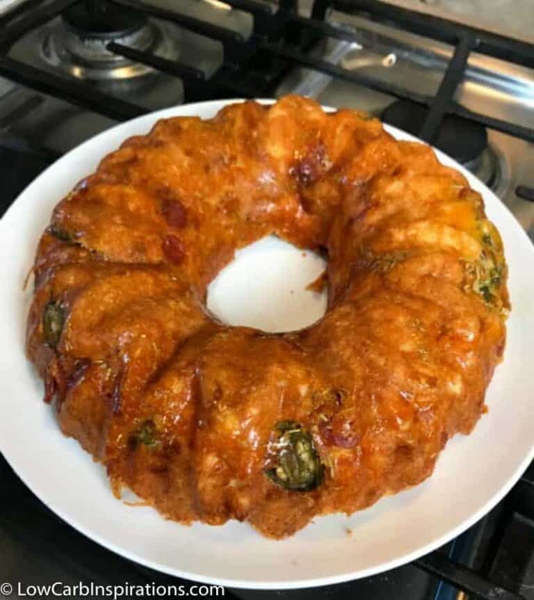 The BEST Low Carb Pull Apart Pizza Bread Recipe Low Carb Inspirations