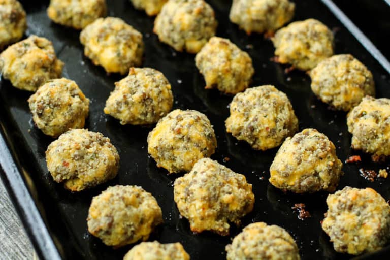 Low Carb Sausage Balls - Low Carb Inspirations