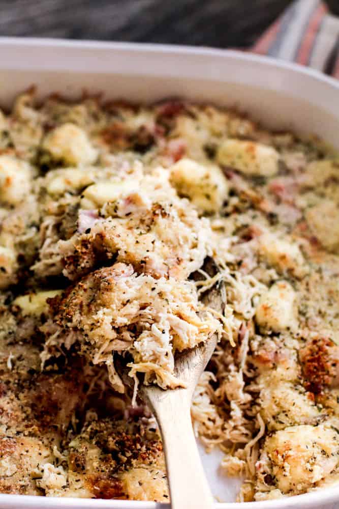 Keto Chicken Cordon Bleu Casserole Recipe