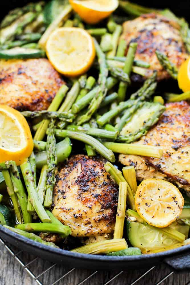 Low Carb Lemon Garlic Chicken Recipe