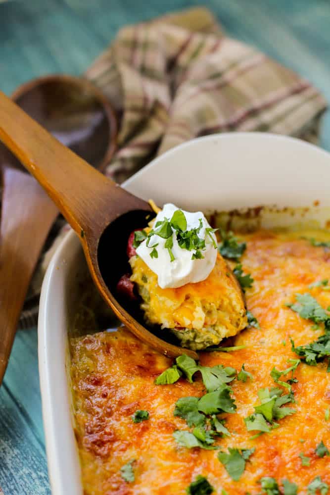 Easy Low Carb Chile Relleno Casserole Recipe