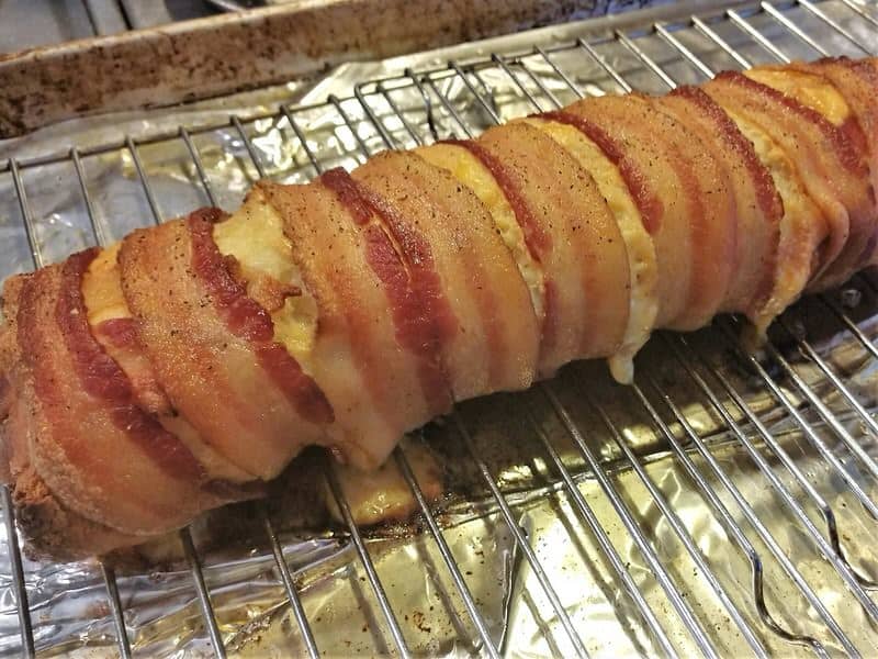 Keto Bacon Wrapped Burrito Recipe