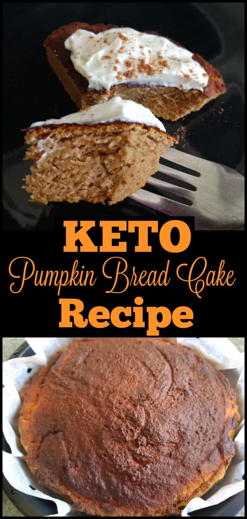 Keto Pumpkin Bread Cake Recipe 