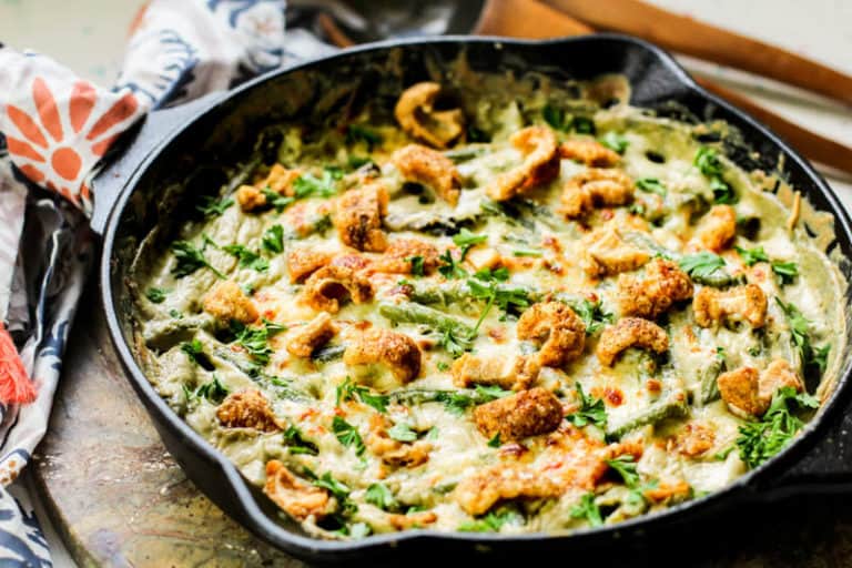 Low Carb Green Bean Casserole Recipe - Low Carb Inspirations