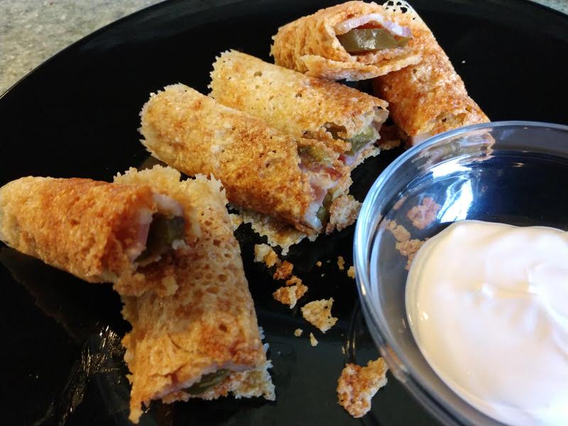Easy Keto Cheese Taco Shells and Poppers - Bacon & Jalapeno Cheese Bites