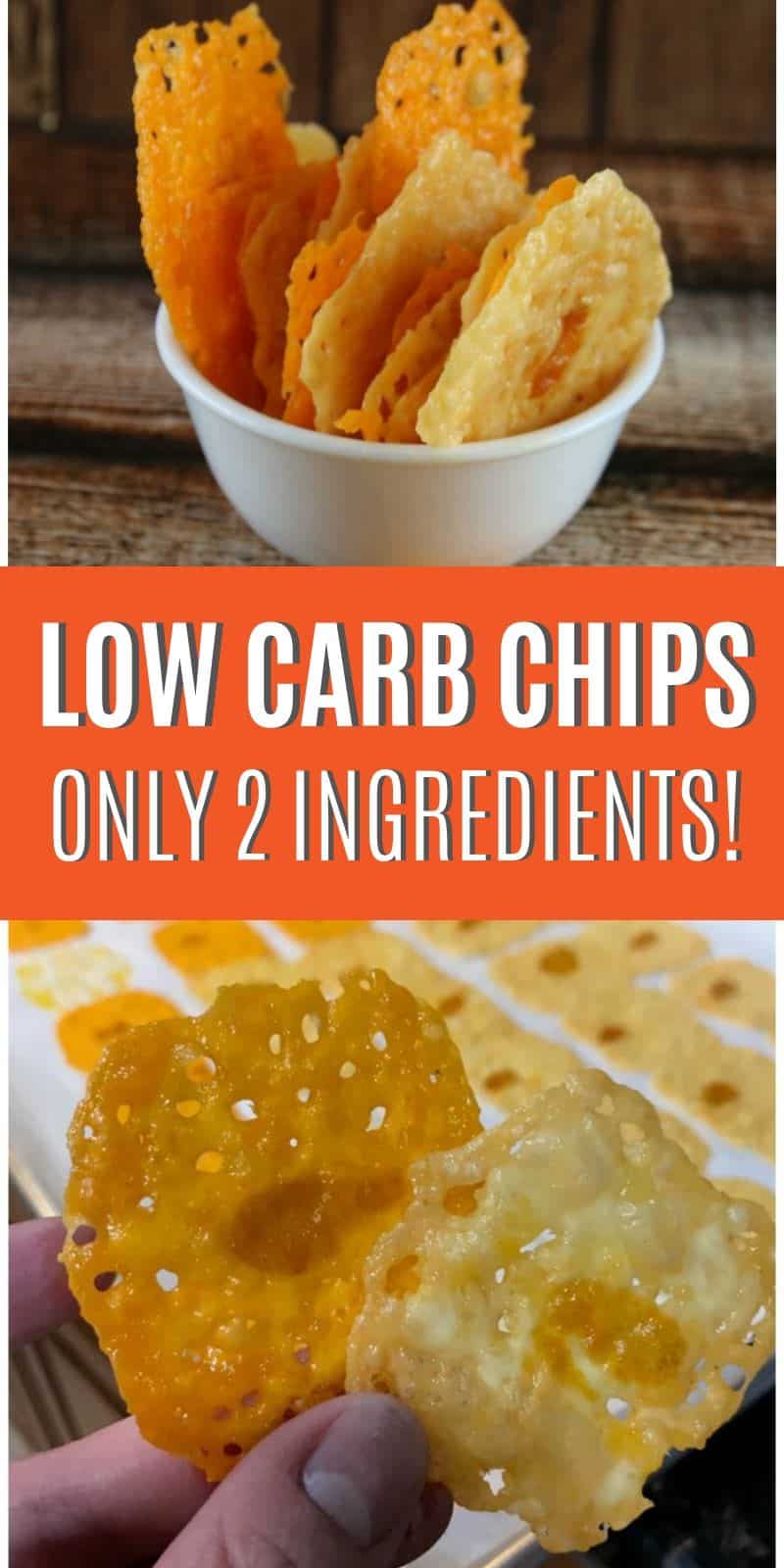 These lazy low carb chips taste amazing and you only need 2 ingredients to make them! Try them today...you won't regret it!