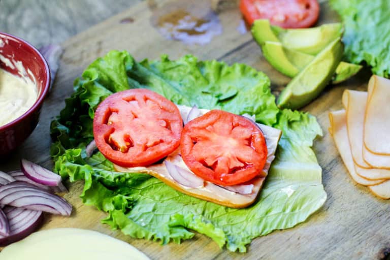 Low Carb Turkey Lettuce Wrap Recipe