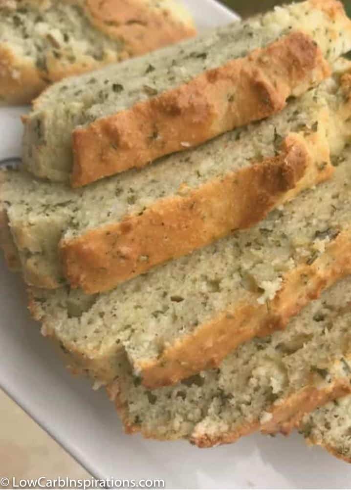 Savory Low Carb Herb Bread Recipe