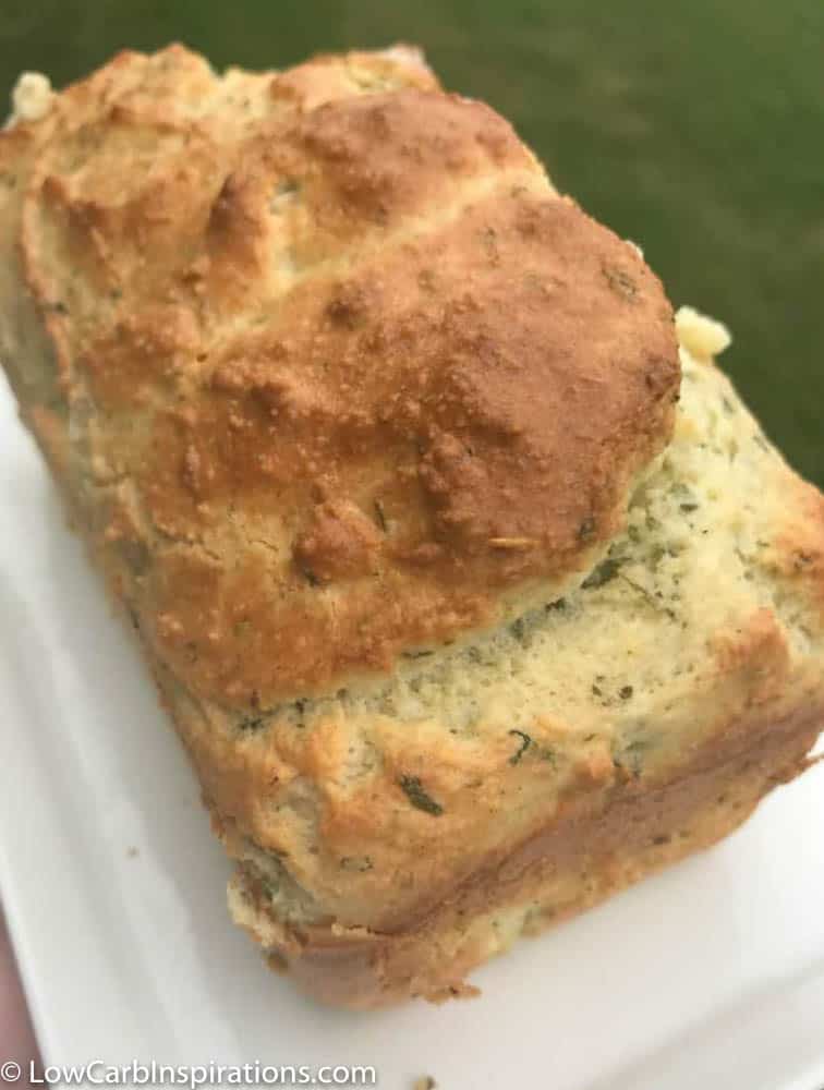 Savory Low Carb Herb Bread Recipe