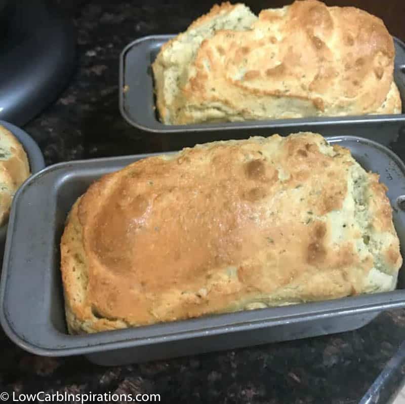 Savory Low Carb Herb Bread Recipe