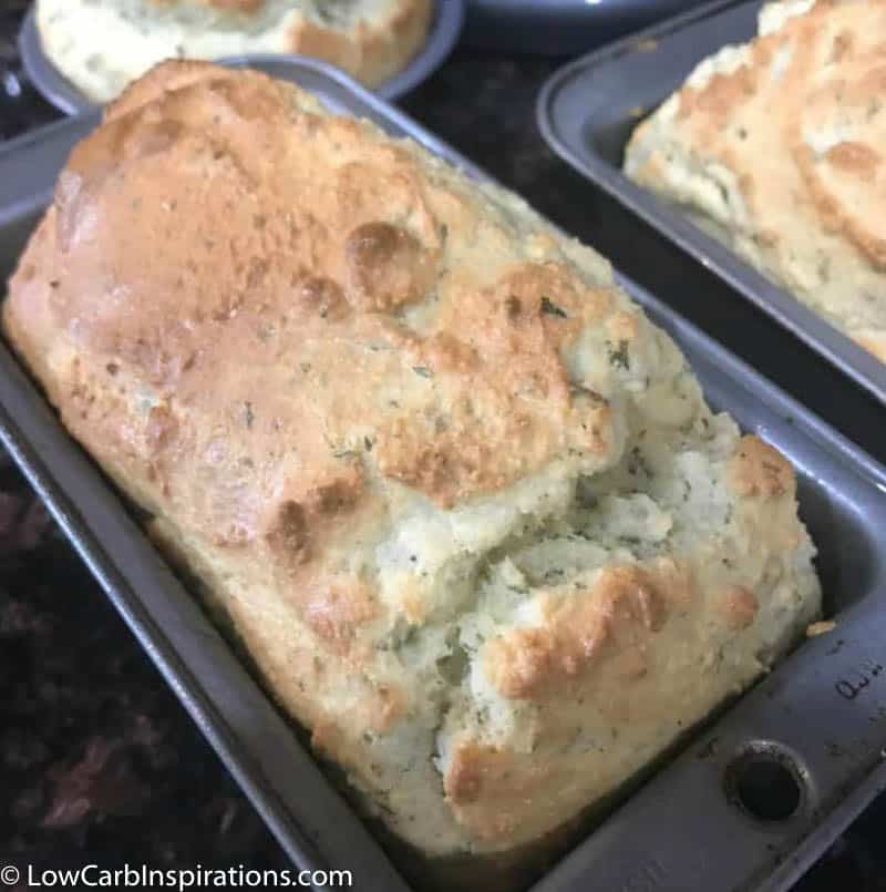 Savory Low Carb Herb Bread Recipe