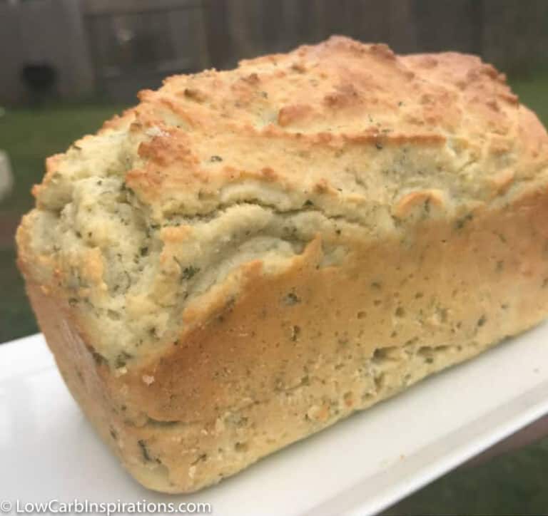 Savory Low Carb Herb Bread Recipe - Low Carb Inspirations
