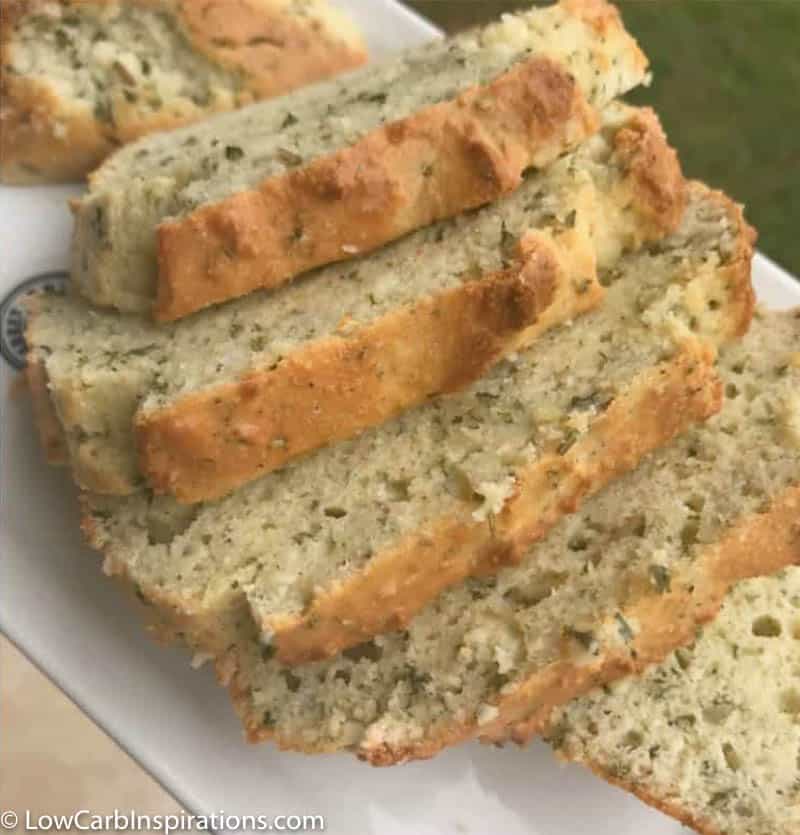 Savory Low Carb Herb Bread Recipe