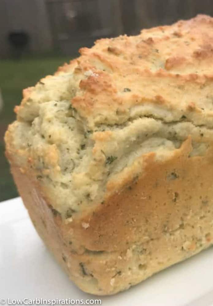 Savory Low Carb Herb Bread Recipe