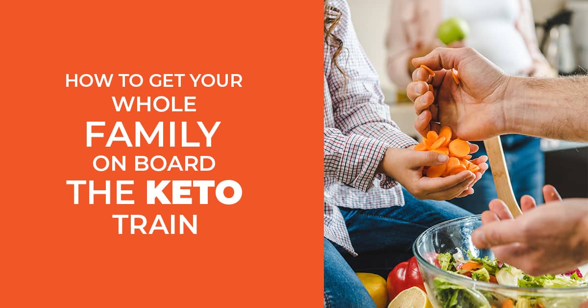 Getting the whole family on board the keto train might feel draining. There is a trick to getting everyone to love your keto food. Learn how to do it here!