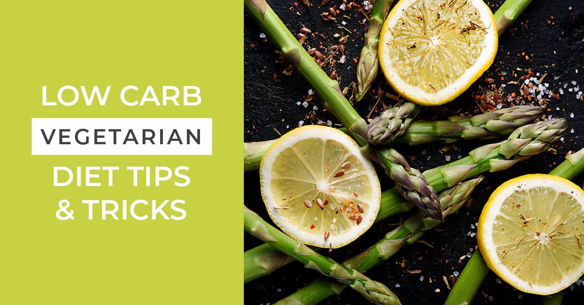 Are you a vegetarian looking for tips and tricks to live a low carb lifestyle?  These low carb vegetarian diet tips for success are just for you!