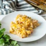 Low Carb Salsa Verde Chicken Casserole Recipe