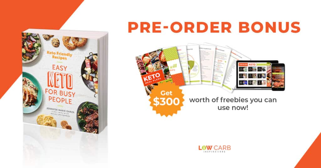 Easy Keto for Busy People Pre-Order Bonus Easy Keto for Busy People Pre-Order Bonus