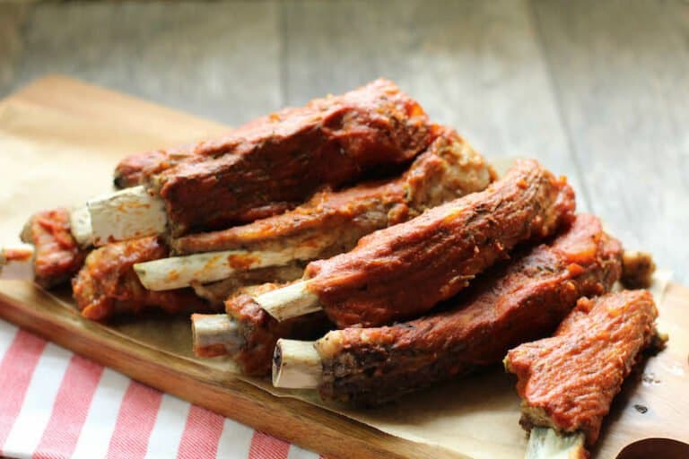 BBQ Keto Ribs made in the Instant Pot Pressure Cooker Low Carb Inspirations