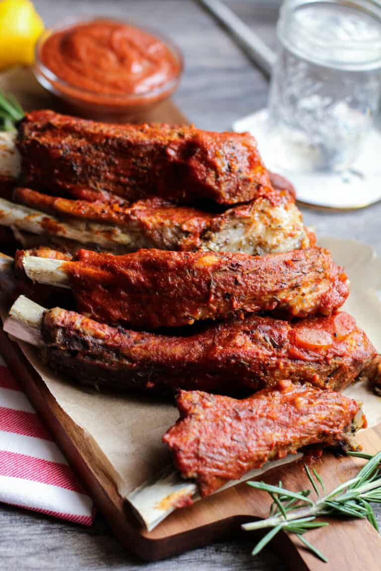 BBQ Keto Ribs made in the Instant Pot Pressure Cooker Low Carb Inspirations