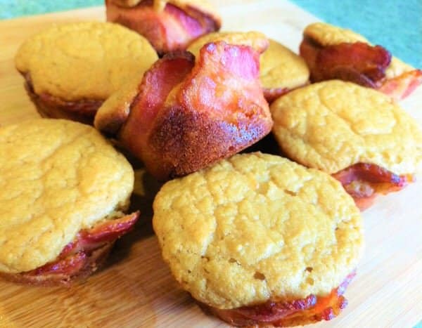 Keto Bacon Pancake Muffins