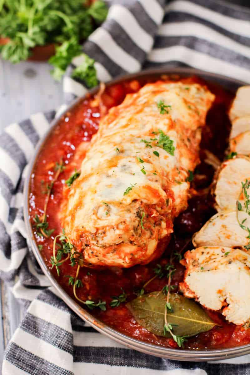 Keto Chicken Parmesan Recipe - Low Carb Inspirations