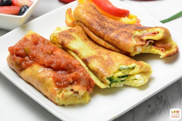 Keto Egg Burritos Recipe