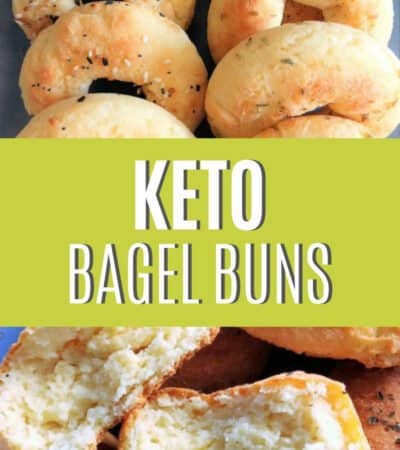 Keto Bagel Bun with Yeast - Coconut and Almond Flour Options