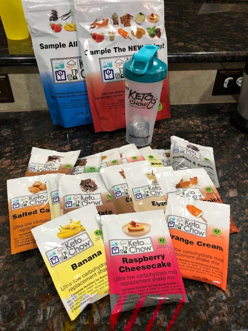 Keto Chow Keto Meal Replacement Shakes