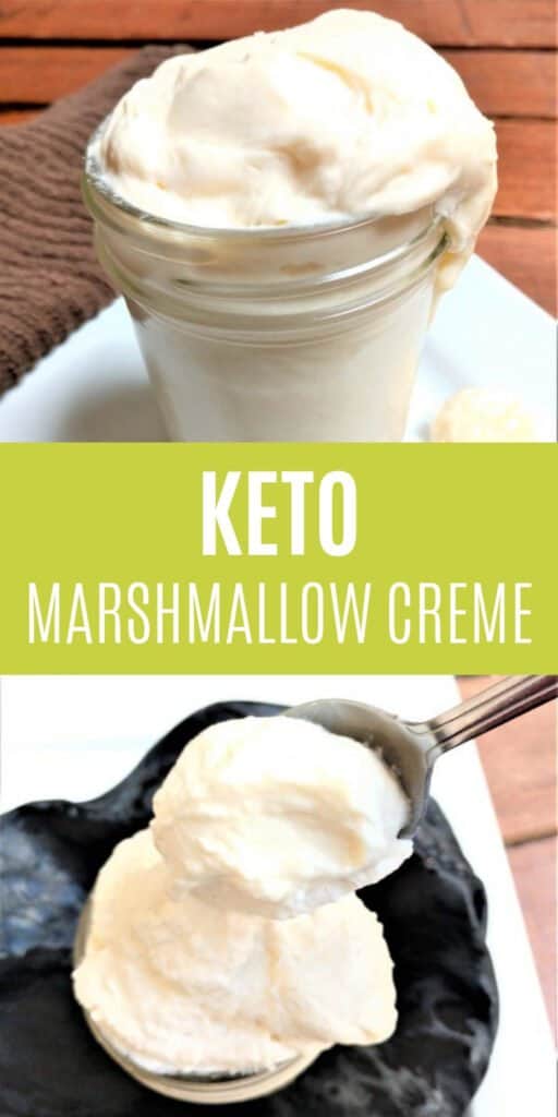 Keto Marshmallow Creme Fluff Recipe Low Carb Inspirations
