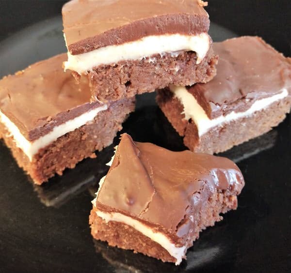 Keto Mississippi Mud Bars Recipe made with Marshmallow Fluff