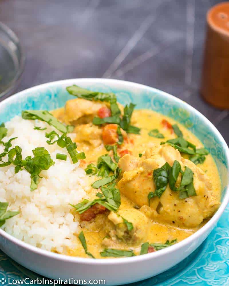 Keto Butter Chicken Recipe made in the Instant Pot