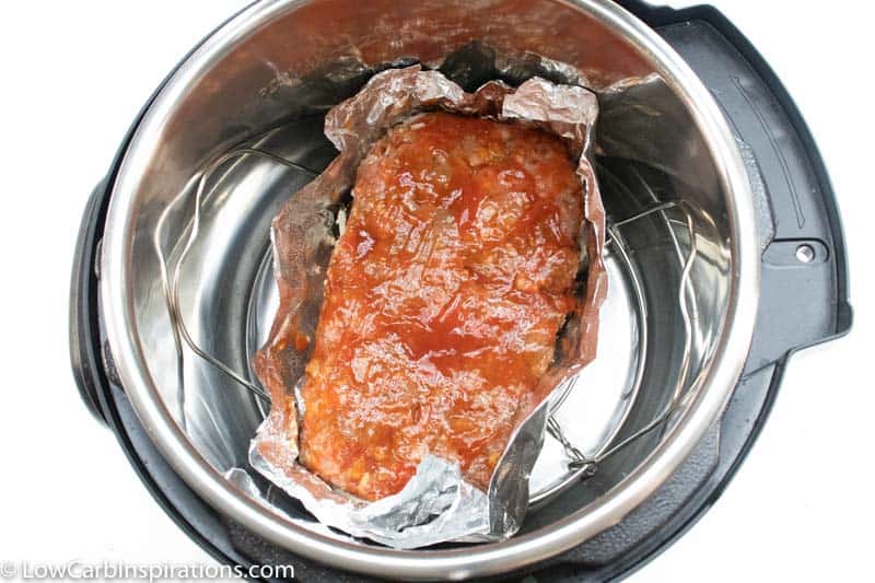 Instant Pot Meatloaf (Keto Friendly Recipe)